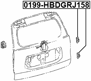 0199-HBDGRJ158_LEXUS Technical Schematic