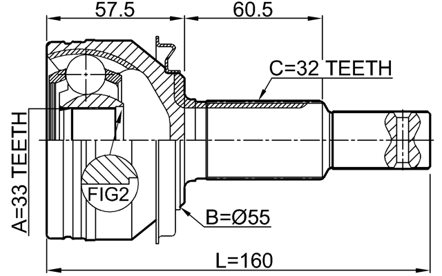 NISSAN 0210-L33 Technical Schematic