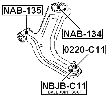 NISSAN 0220-C11 Technical Schematic