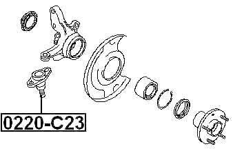 NISSAN 0220-C23 Technical Schematic