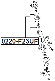 NISSAN 0220-F23UF Technical Schematic