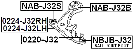 NISSAN 0220-J32 Technical Schematic