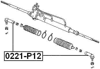 NISSAN 0221-P12 Technical Schematic