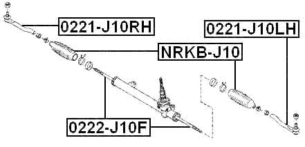 RENAULT 0222-J10F Technical Schematic