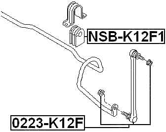 NISSAN 0223-K12F Technical Schematic