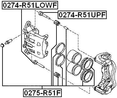 NISSAN 0274-R51UPF Technical Schematic