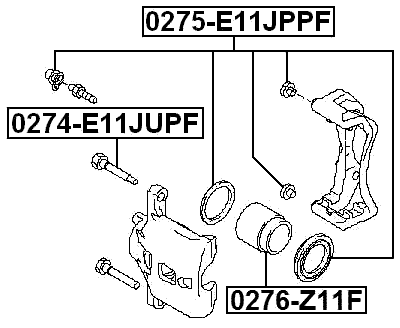NISSAN 0275-E11JPPF Technical Schematic