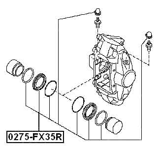NISSAN 0275-FX35R Technical Schematic