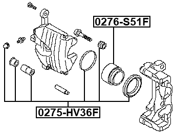 INFINITI 0275-HV36F Technical Schematic