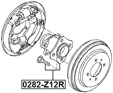 NISSAN 0282-Z12R Technical Schematic