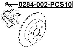 NISSAN 0284-002-PCS10 Technical Schematic