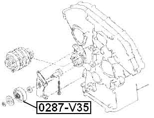 NISSAN 0287-V35 Technical Schematic