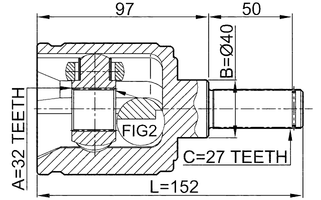 HONDA 0311-CFLH Technical Schematic