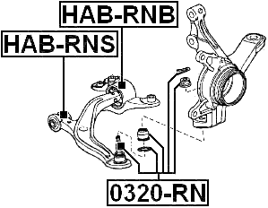 HONDA 0320-RN Technical Schematic