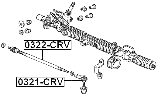 Febest 0321-CRV Technical Schematic