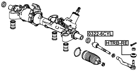 HONDA 0322-6CYL Technical Schematic