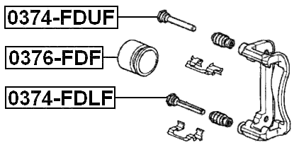 ACURA 0374-FDLF Technical Schematic