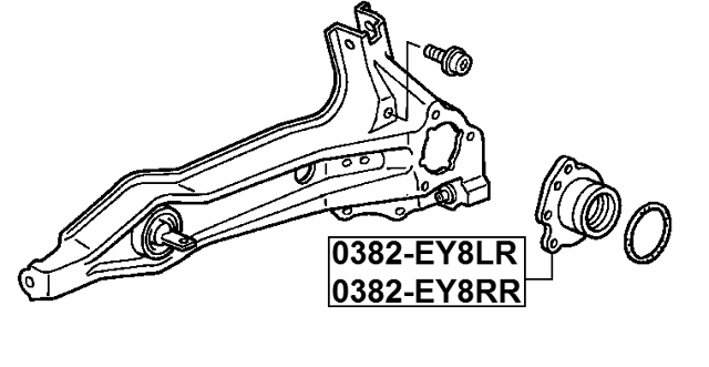 HONDA 0382-EY8RR Technical Schematic