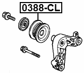 HONDA 0388-CL Technical Schematic