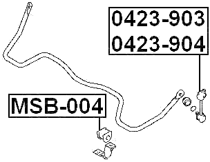 Febest 0423-904 Technical Schematic
