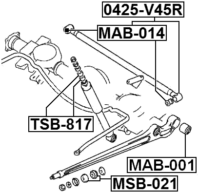 CHRYSLER 0425-V45R Technical Schematic