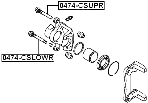 NISSAN 0474-CSUPR Technical Schematic