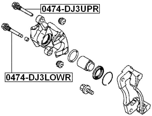 MITSUBISHI 0474-DJ3LOWR Technical Schematic