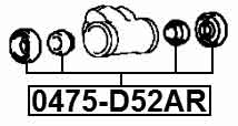 MITSUBISHI 0475-D52AR Technical Schematic