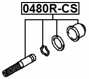NISSAN 0480R-CS Technical Schematic