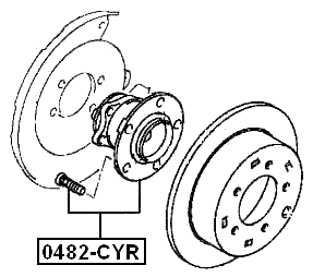 MITSUBISHI 0482-CYR Technical Schematic