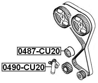 0490-CU20_MITSUBISHI Technical Schematic