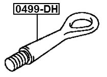 NISSAN 0499-DH Technical Schematic
