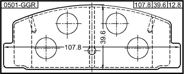 MITSUBISHI 0501-GGR Technical Schematic