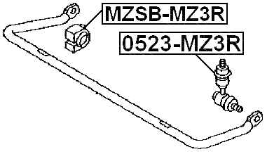 VOLVO 0523-MZ3R Technical Schematic