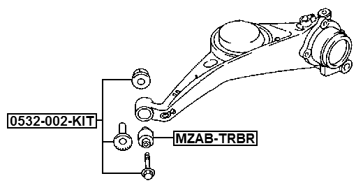 0532-002-KIT_MAZDA Technical Schematic