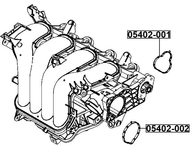 Febest 05402-002 Technical Schematic