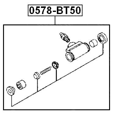 FORD 0578-BT50 Technical Schematic