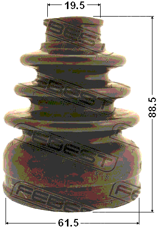 0715-SX4R Febest Boot Inner CV Joint Kit 61.5X88.5X19.5 2131678