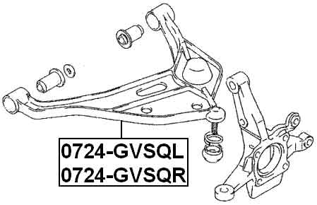 SUZUKI 0724-GVSQR Technical Schematic