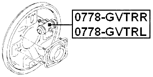 SUZUKI 0778-GVTRL Technical Schematic