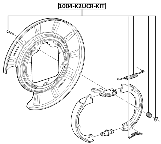 1004-K2UCR-KIT_GMC Technical Schematic