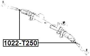 CHEVROLET 1022-T250 Technical Schematic
