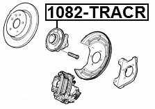 CHEVROLET 1082-TRACR Technical Schematic