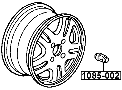 CHEVROLET 1085-002 Technical Schematic