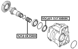 KIA 1212-IX35RH Technical Schematic