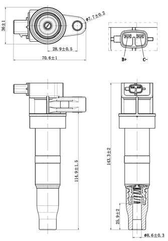 12640-007 Technical Schematic