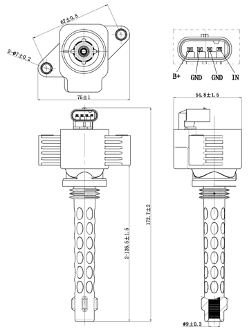 Febest 15640-001 Technical Schematic