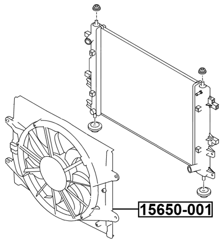 15650-001 Technical Schematic