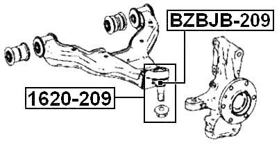MERCEDES BENZ 1620-209 Technical Schematic