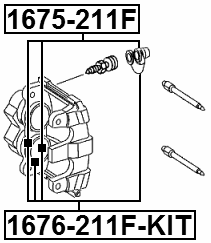 1676-211F-KIT_MERCEDES BENZ Technical Schematic